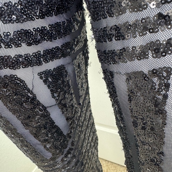 Akira Chicago Sequin Black Regular Size Jumpsuits & Rompers for Women Size M - Picture 9 of 11